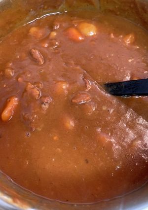 圧力鍋で作るズボラとろとろ牛すじカレー-レシピのメイン写真