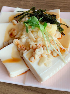 天かすの冷奴-レシピのメイン写真