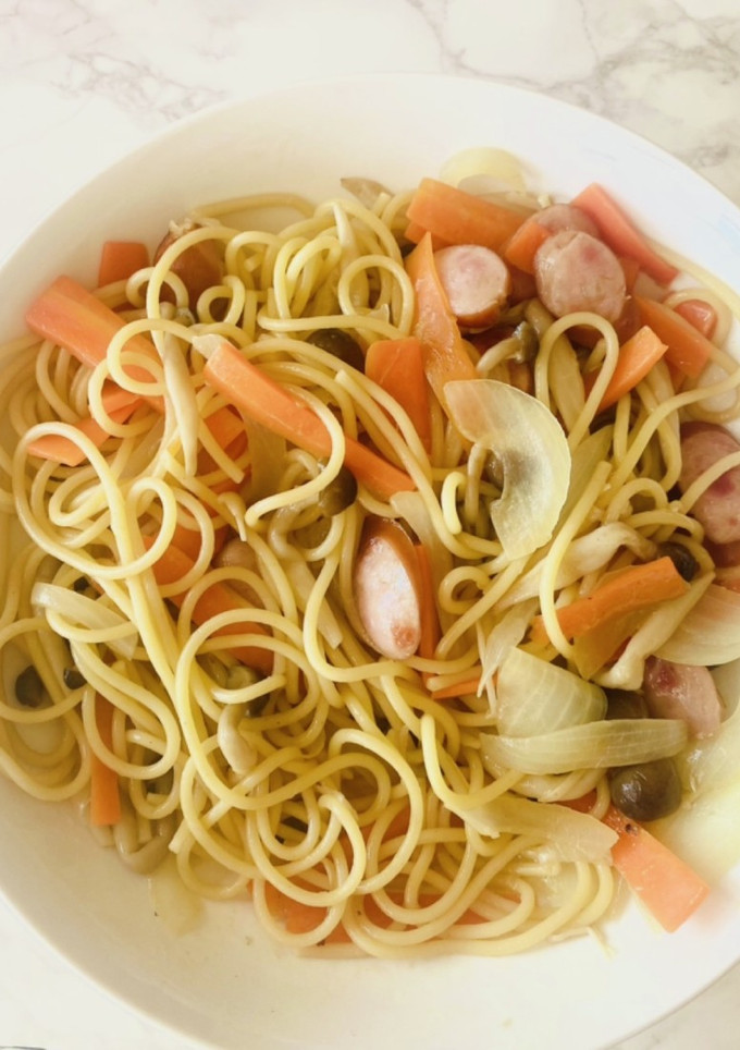 きのこと人参の和風パスタ-レシピのメイン写真