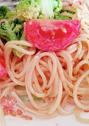 マヨポン・トマトパスタ-レシピのメイン写真