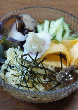 夏のたぬき蕎麦-レシピのメイン写真