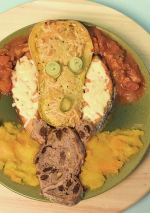 バターナッツかぼちゃの『叫び』-レシピのメイン写真