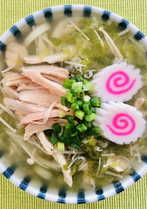 鶏ねぎ塩うどん-レシピのメイン写真