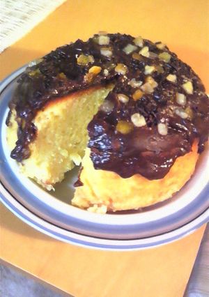 オレンジピールチョコレートケーキ-レシピのメイン写真