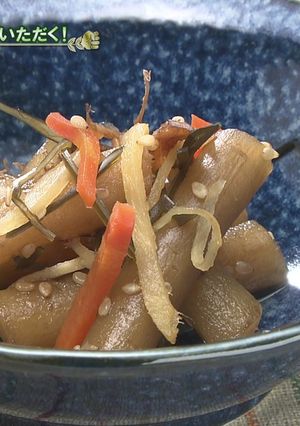 小清水町　ゴボウ③漬物-レシピのメイン写真