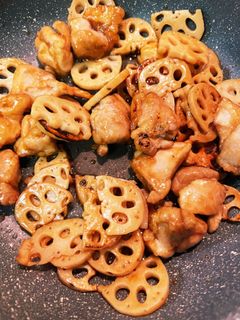 れんこんととりもも肉の甘酢炒め-レシピのメイン写真