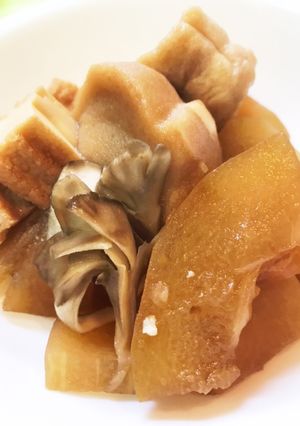 すき焼きのたれで簡単♪冬瓜の煮物-レシピのメイン写真