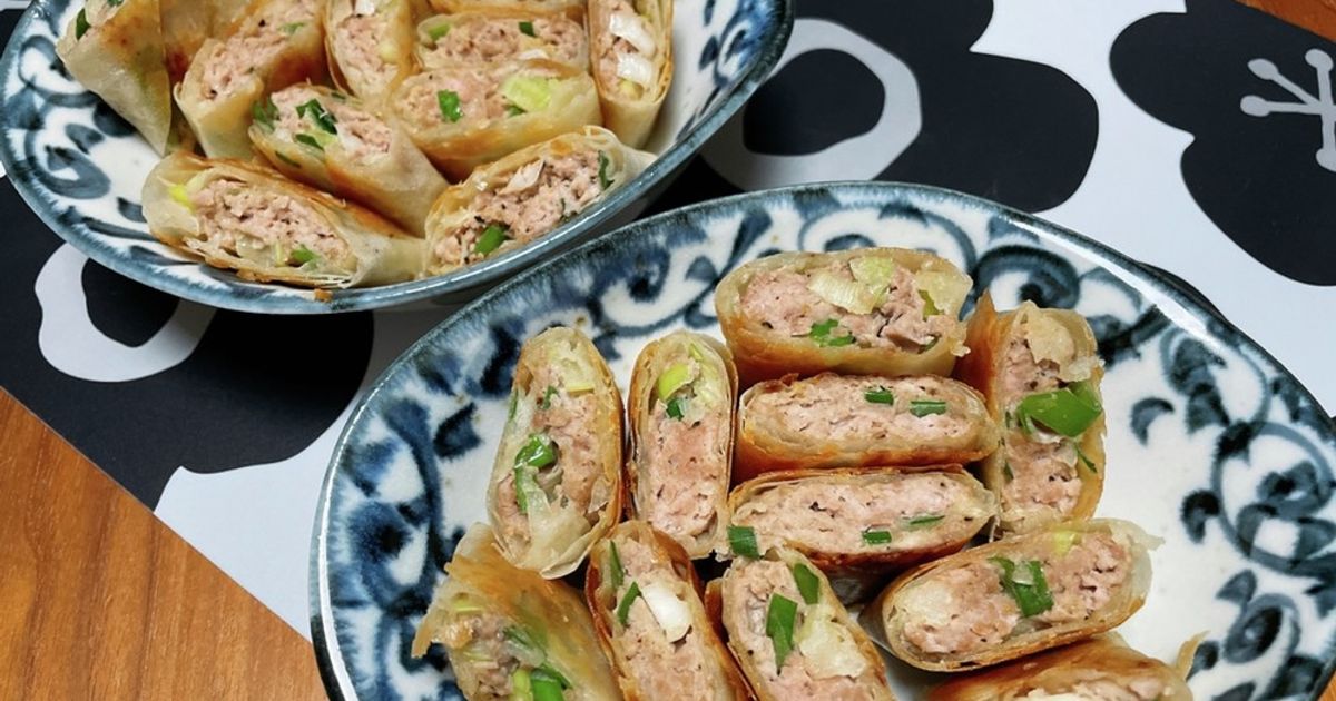 簡単☆餃子風春巻き by SAYURI1024 【クックパッド】 簡単