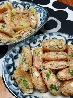 簡単★餃子風春巻き-レシピのメイン写真