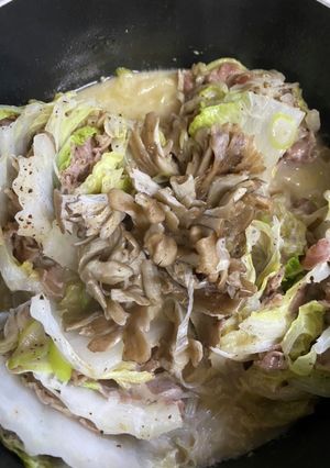 舞茸花束♡白菜とラム肉のミルフィーユ-レシピのメイン写真