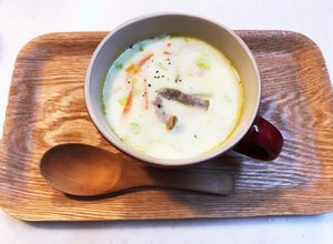 野菜&牛乳消費♫あったか生姜ミルクスープ-レシピのメイン写真