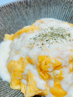チーズソースオムライス-レシピのメイン写真