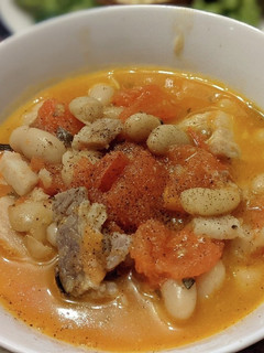 白いんげん豆とトマトの煮込み-レシピのメイン写真