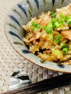 包丁いらず♡塩昆布とシーチキンの炊き込み-レシピのメイン写真