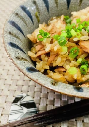 包丁いらず♡塩昆布とシーチキンの炊き込み-レシピのメイン写真