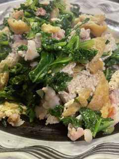 農家の大根葉炒め-レシピのメイン写真