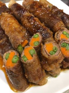 いんげんと人参の肉巻き-レシピのメイン写真