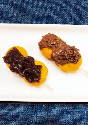 簡単！カボチャの一口だんご♡-レシピのメイン写真