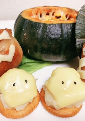 坊ちゃんかぼちゃの丸ごとグラタン-レシピのメイン写真