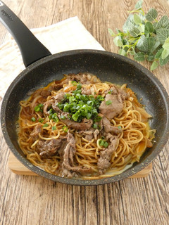 とろ~り卵と牛肉の焼きそば-レシピのメイン写真