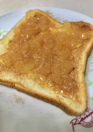 まるでアップルパイトースト☆-レシピのメイン写真