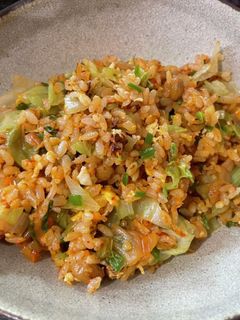 納豆キムチチャーハン-レシピのメイン写真