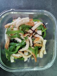 ちくわとピーマンのきんぴら風-レシピのメイン写真
