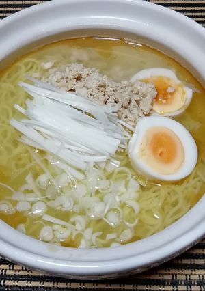 鶏むね肉であっさり塩ラーメン-レシピのメイン写真