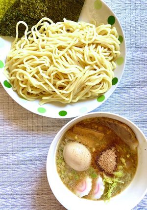 冷凍醤油ラーメンをつけ麺に変身！-レシピのメイン写真