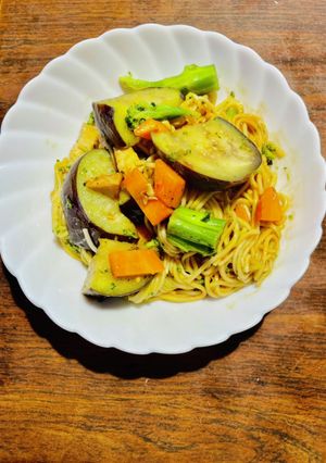 野菜たっぷりピリ辛和風醤油麺-レシピのメイン写真