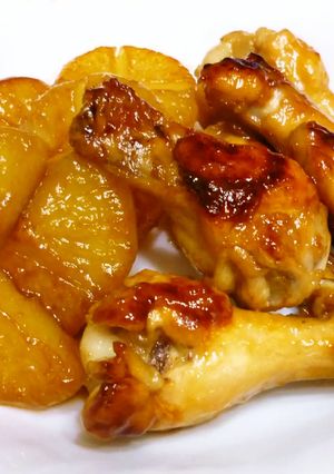 鶏手羽元と大根の甘酢煮-レシピのメイン写真
