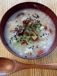 参鶏湯風☆薬膳おかゆ☆冬にぴったり-レシピのメイン写真