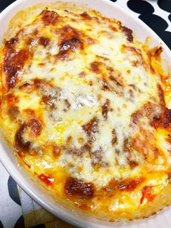 ミートソース缶で作るポテトグラタン-レシピのメイン写真