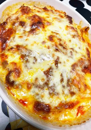 ミートソース缶で作るポテトグラタン-レシピのメイン写真