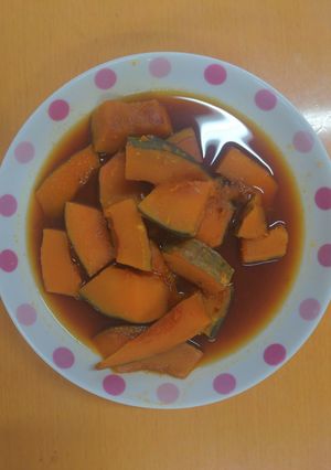 出汁多め♡美味な南瓜の煮物-レシピのメイン写真
