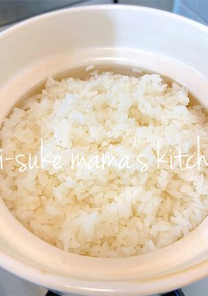 土鍋でガス炊飯❤我が家のご飯の炊き方ஐஃ-レシピのメイン写真