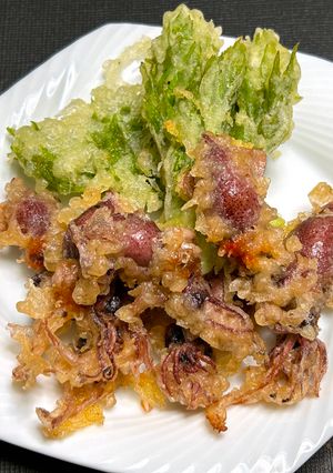 ほたるいかの天ぷら-レシピのメイン写真