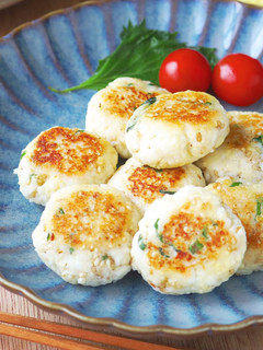 ふわふわ♡ はんぺんと豆腐の大葉味噌焼き-レシピのメイン写真