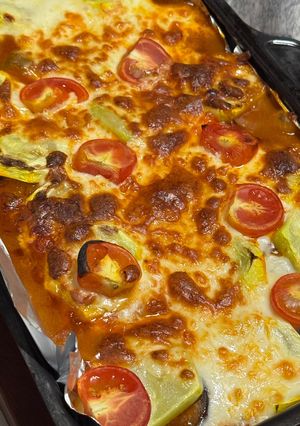 なすとズッキーニチーズ焼ぎ(身内専用)-レシピのメイン写真