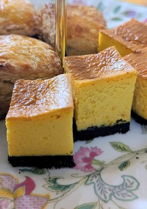 かぼちゃのスクエアチーズケーキ-レシピのメイン写真