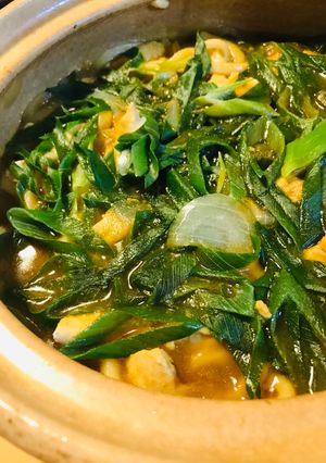 鶏肉と長ネギ＆玉ネギのカレーうどん鍋-レシピのメイン写真
