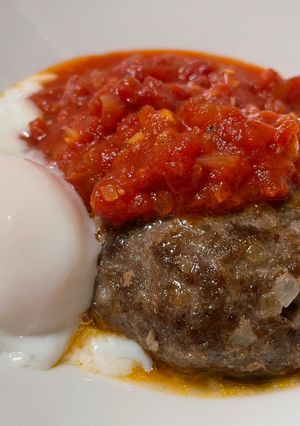 うまトマハンバーグ　ソース！-レシピのメイン写真
