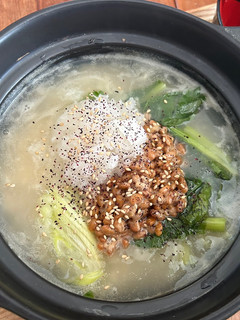 納豆のお粥-レシピのメイン写真