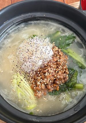 納豆のお粥-レシピのメイン写真