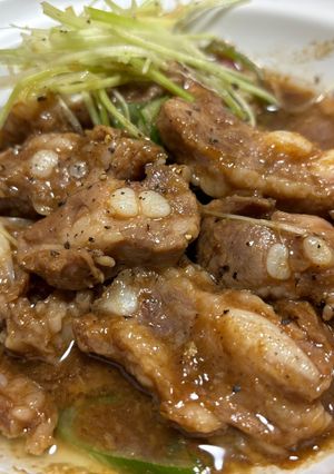 中華風豚軟骨の豆豉醤蒸し-レシピのメイン写真