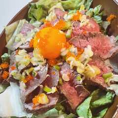 ローストビーフ丼-レシピのメイン写真