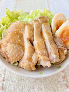 調味料これだけ!?レンジで鶏チャーシュー-レシピのメイン写真