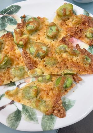 そら豆チーズパリパリ-レシピのメイン写真