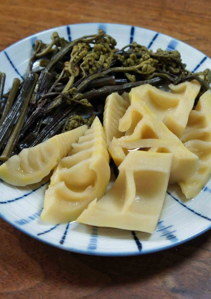 筍とわらびの煮物-レシピのメイン写真