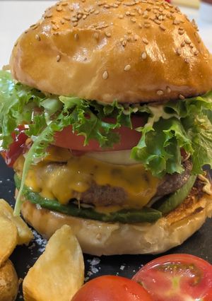 リュウジハンバーグで至高のハンバーガー-レシピのメイン写真